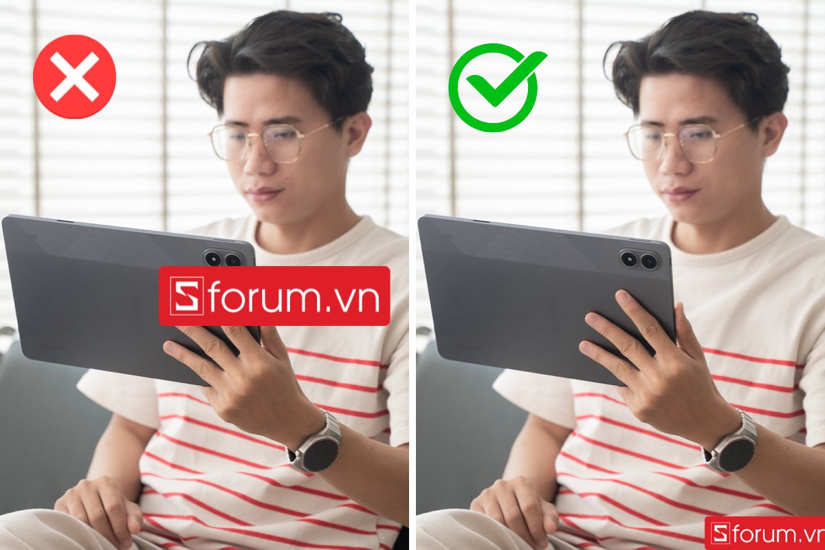 Không nền chèn logo bất hợp lý trên ảnh