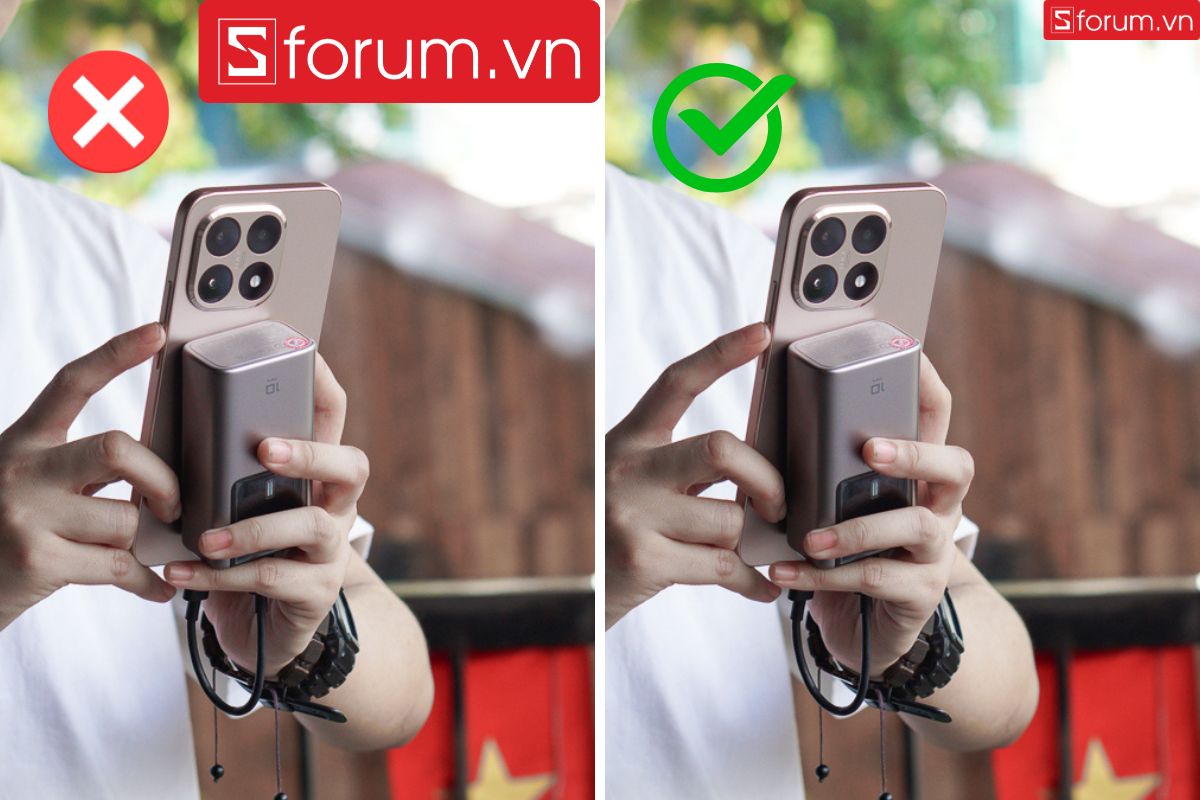 Không nên chèn logo quá nổi bật so với hình ảnh