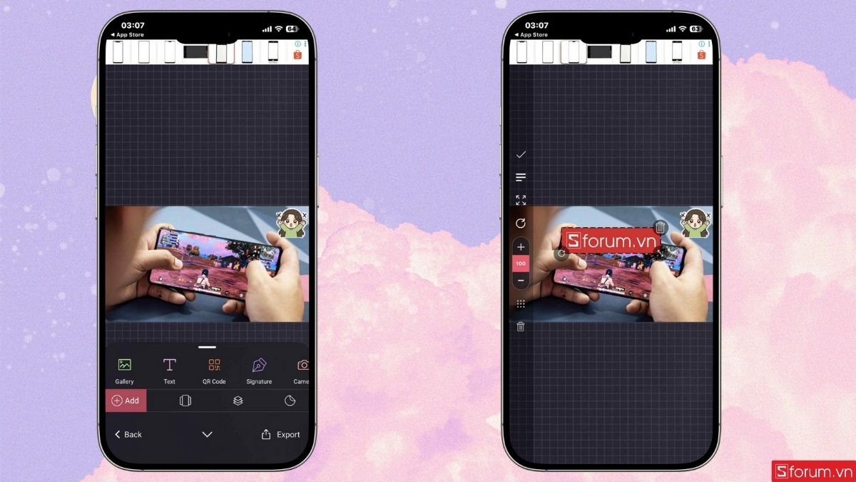 Chèn thêm hình logo