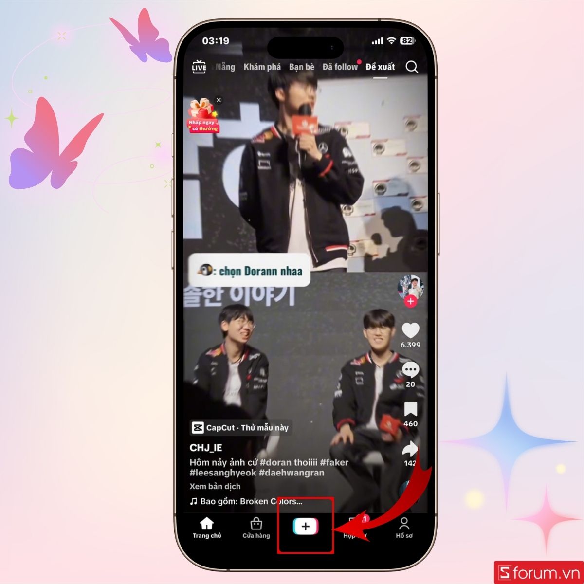 Nhấn vào biểu tượng này để chỉnh ảnh