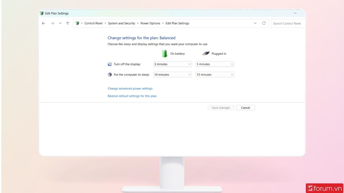 Điều chỉnh độ sáng tại đây