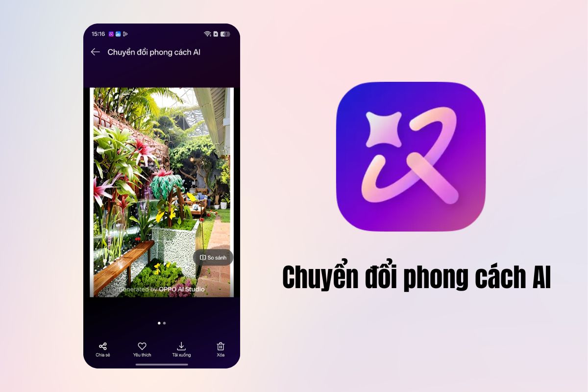 Tìm hiểu chung về tính năng chuyển đổi phong cách AI