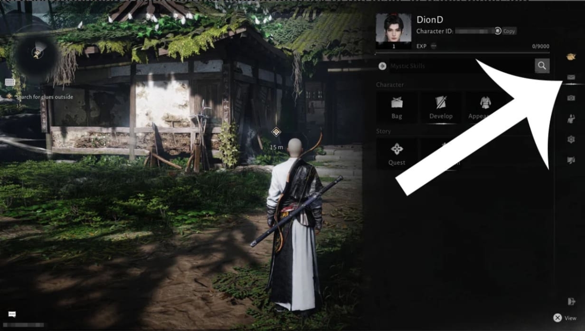 Vào hộp thư trên trang cá nhân