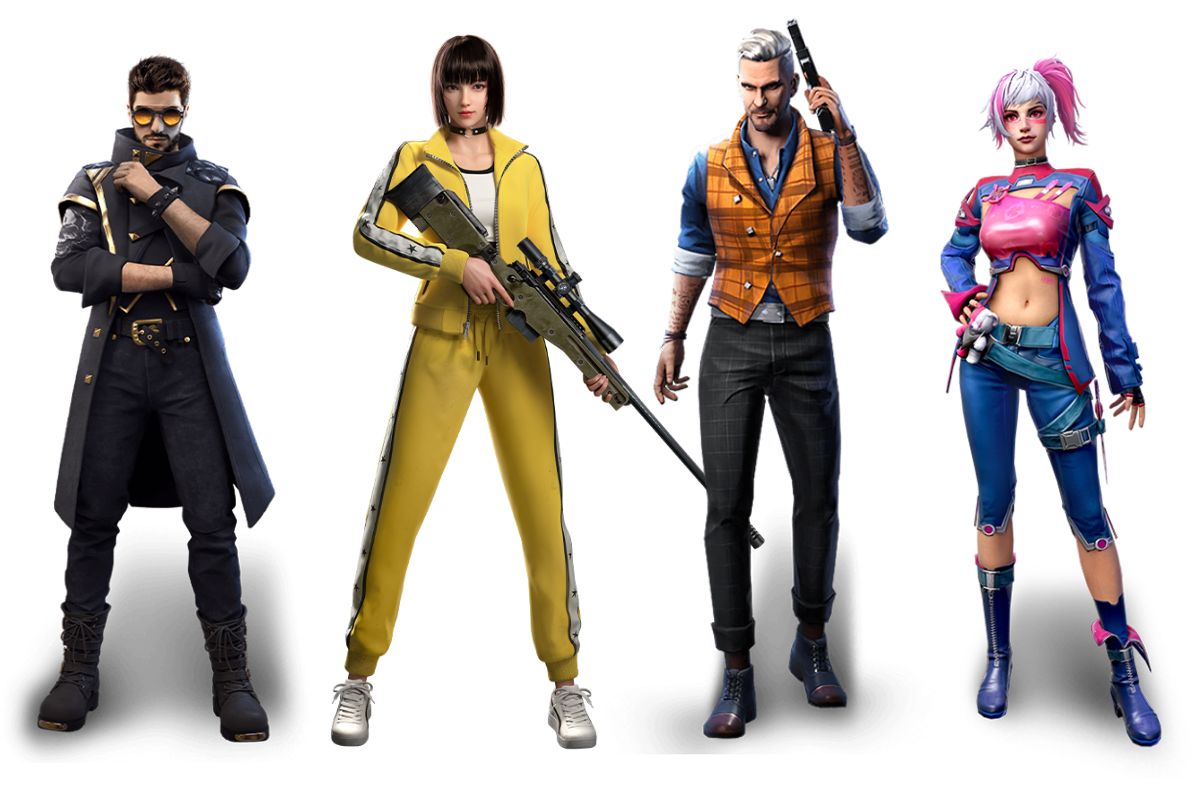 Combo nhân vật giúp tăng tốc di chuyển Kelly + Joseph + Alok + Iris