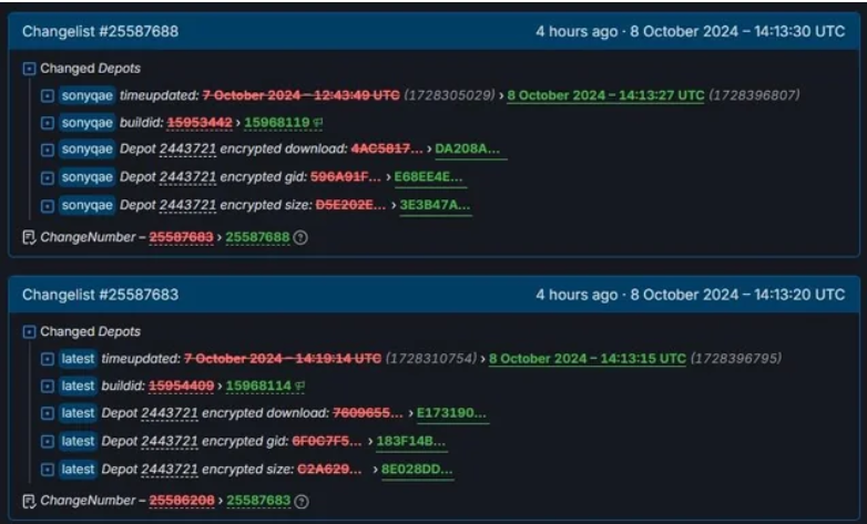 Concord liên tục được cập nhật file mới