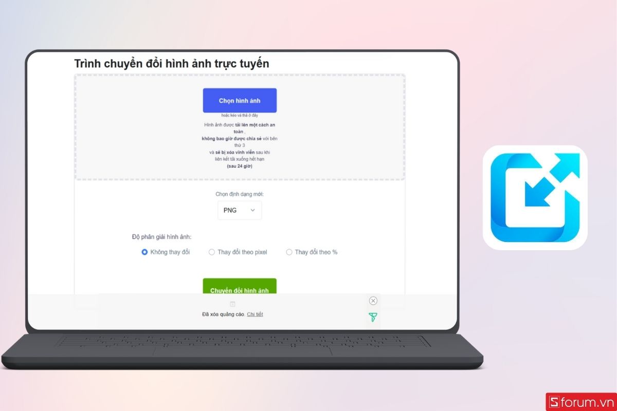 Công cụ chuyển đổi ảnh Simple Image Resizer