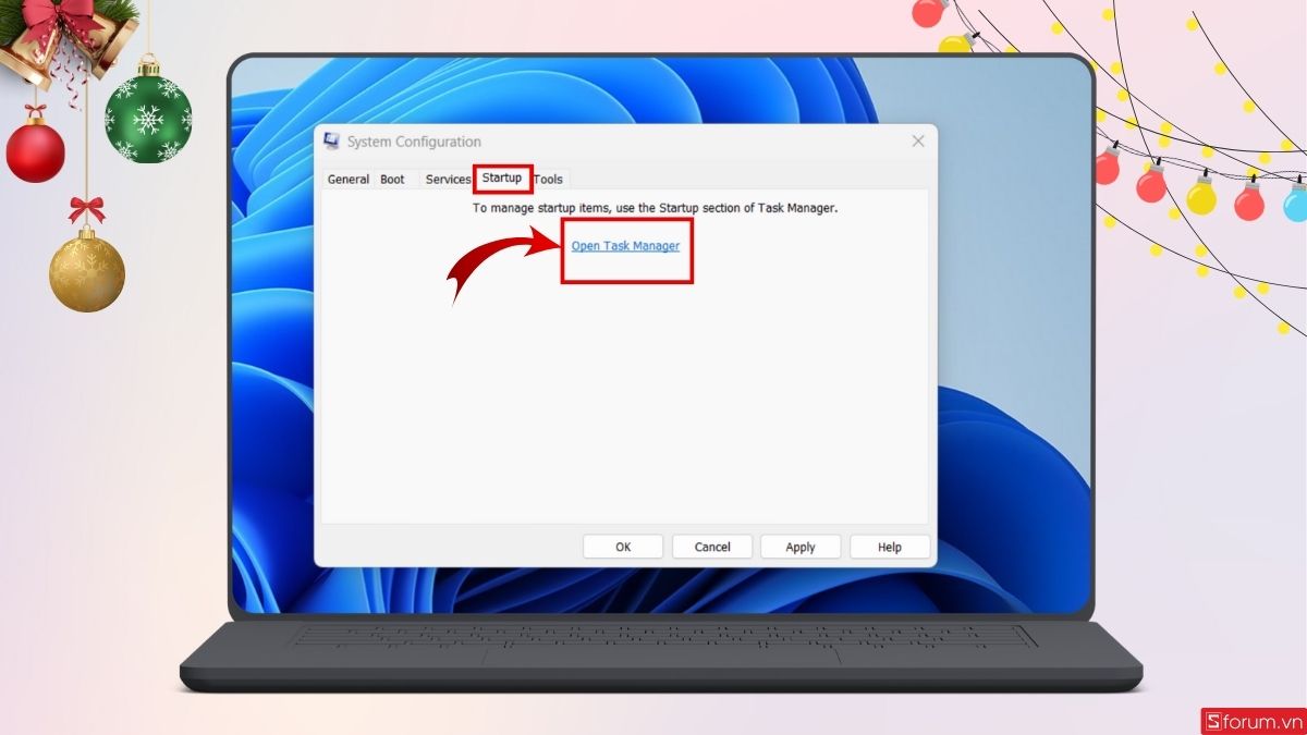 khắc phục CPU bị tụt xung khi chơi game bằng khởi động sạch bước 2
