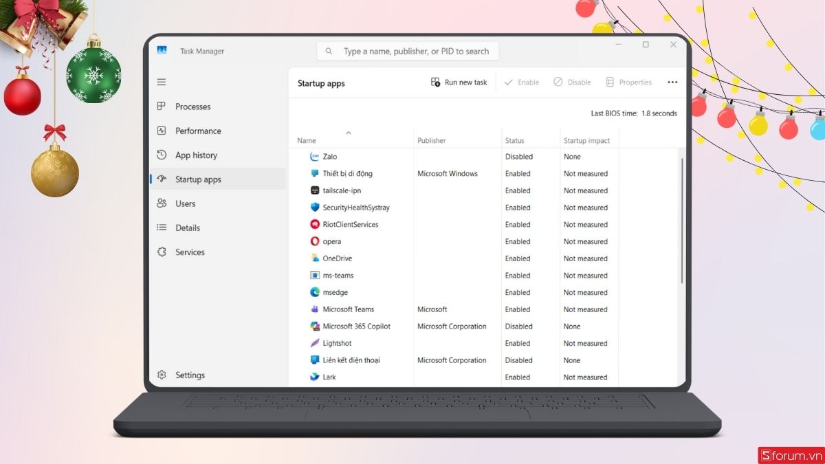 khắc phục CPU bị tụt xung khi chơi game bằng khởi động sạch bước 2 tiếp theo