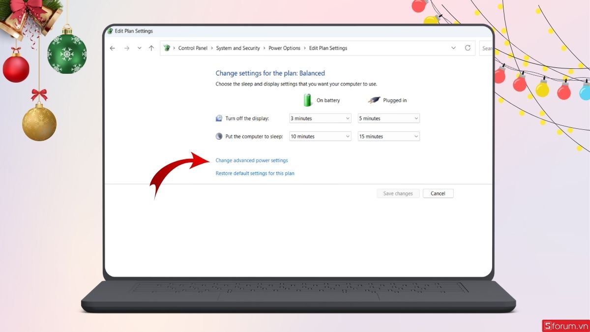 khắc phục CPU bị tụt xung khi chơi game bằng cài đặt CPU bước 2
