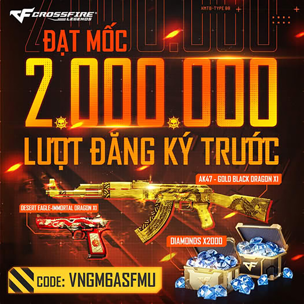 Crossfire: Legends đã có hơn 2 triệu lượt đăng ký trước