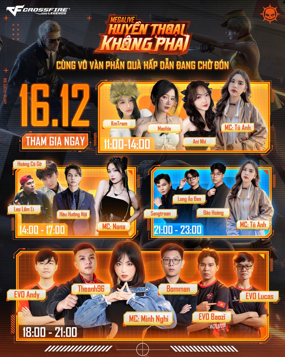 Game hợp tác với loạt nghệ sĩ và KOLs trẻ