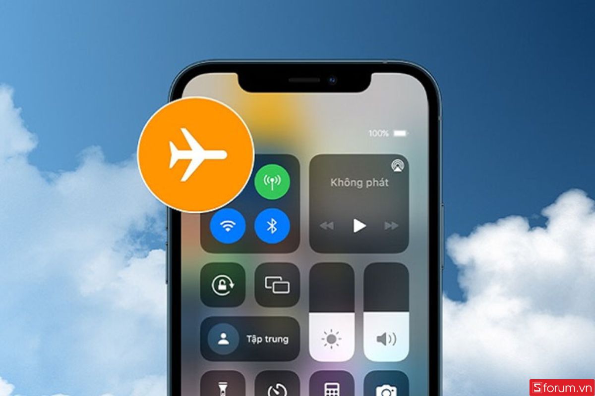 Tắt chế độ máy bay trên điện thoại