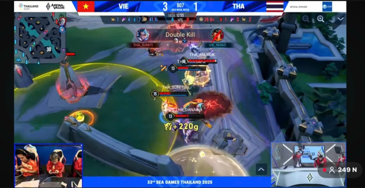 Pha lật kèo không thể ngờ của Thái Lan ở game 4