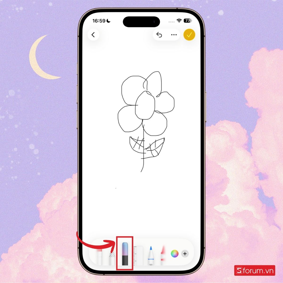 Nhấn chọn tính năng Đũa phép hình ảnh