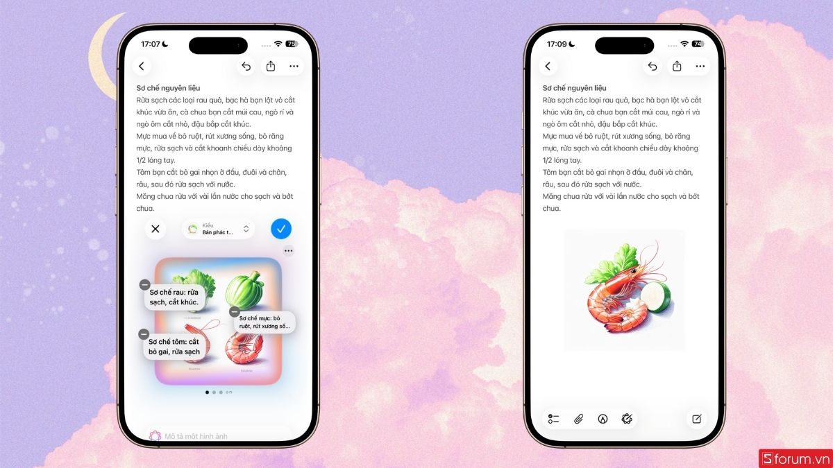 Tạo hình ảnh theo nội dung khoanh vùng