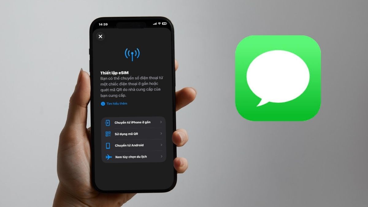 eSIM không nhận được tin nhắn vì sao? Cách xử lý nhanh chóng 