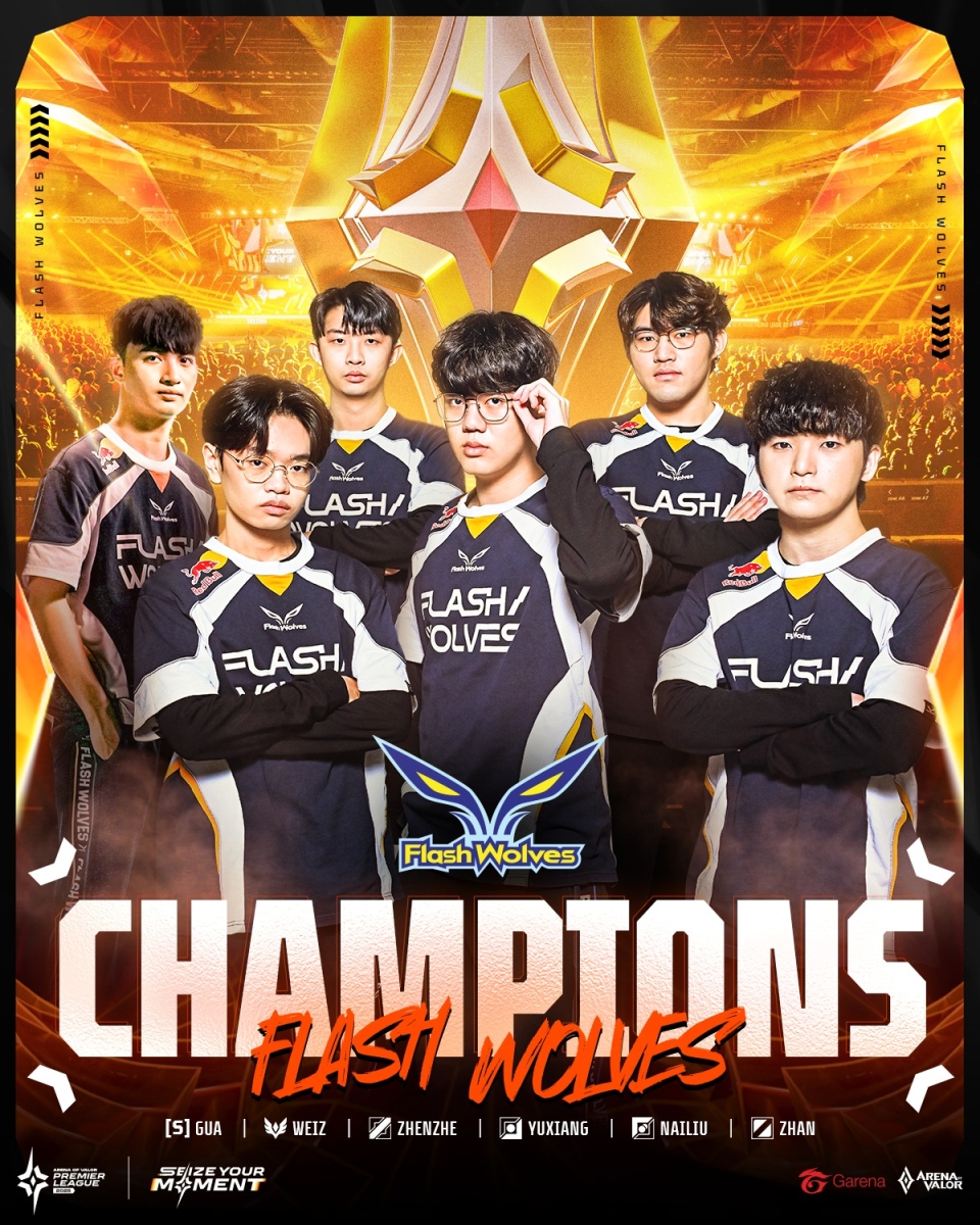 Flash Wolves vô địch APL 2025