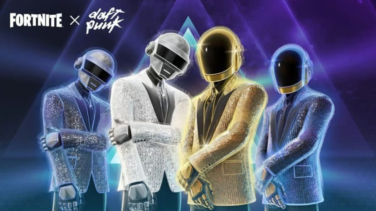 Fortnite hợp tác Daft Punk ra mắt nhiều vật phẩm chất lượng
