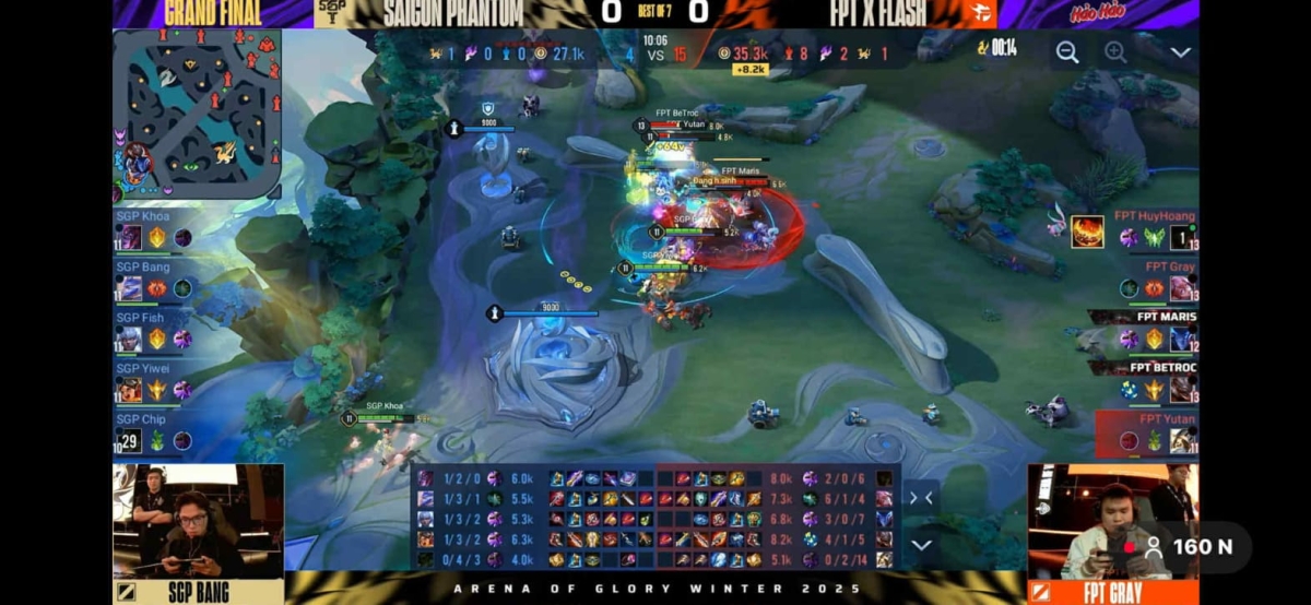 FPT Flash dẫn đầu tỷ số 1-0