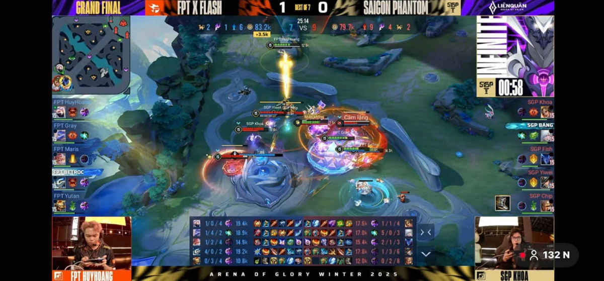 SGP theo chân nhanh chóng và gỡ tỷ số 1 - 1