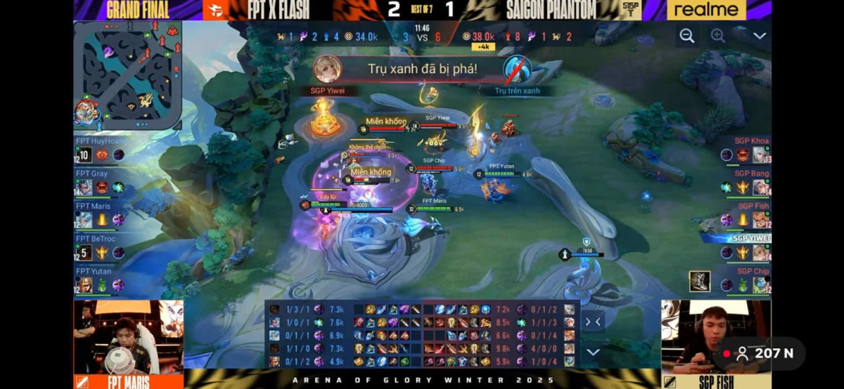 SGP cân bằng tỷ số trong ván thứ 4