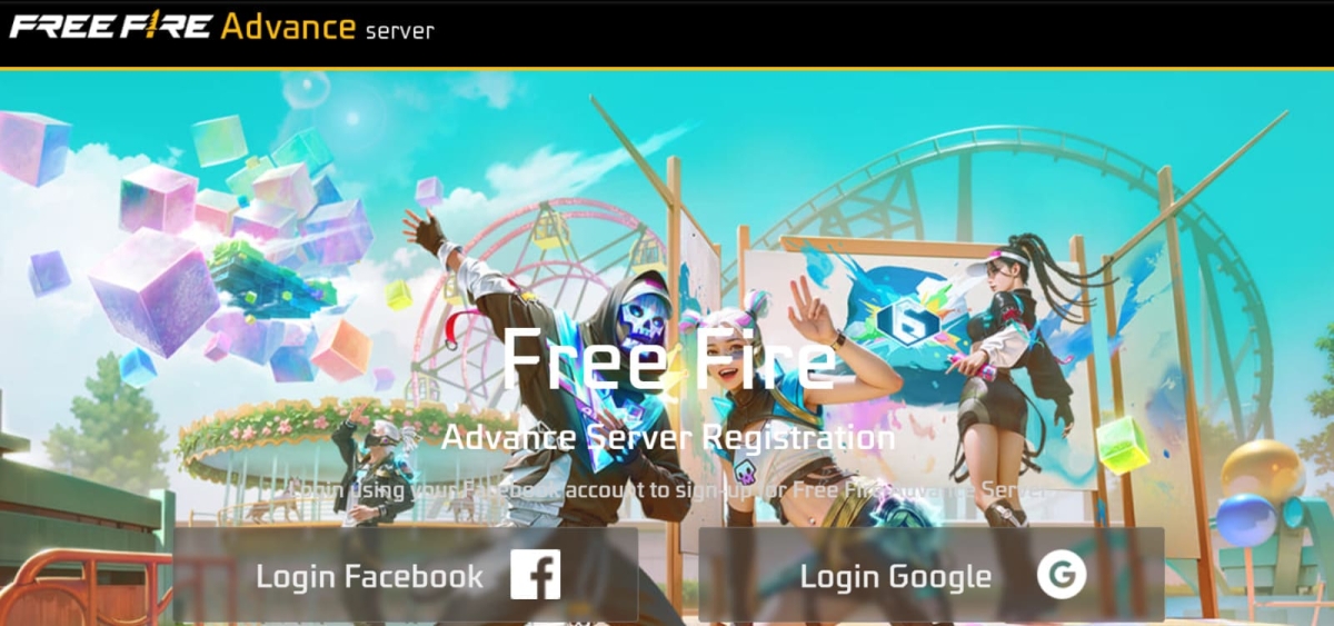 Truy cập vào website Advance Server