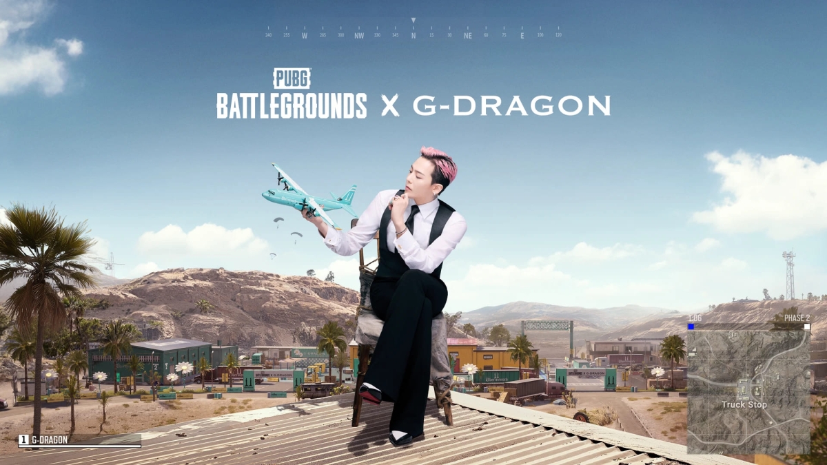 G-Dragon bắt tay cùng PUBG Mobile, tung loạt vũ khí khủng