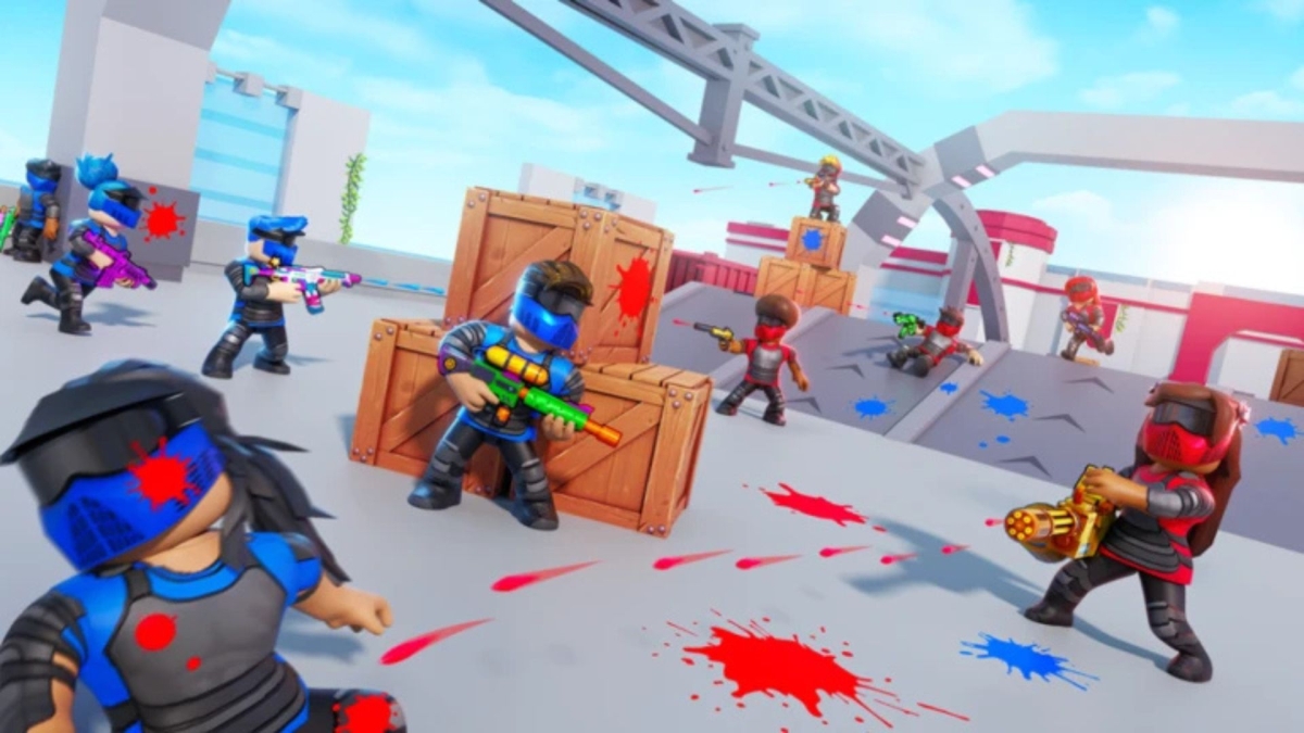 BIG Paintball! có cơ chế bắn sơn súng cực kỳ thú vị