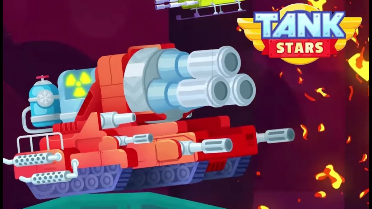 Tank Stars có đồ họa 2D nhưng vẫn cực kỳ chi tiết