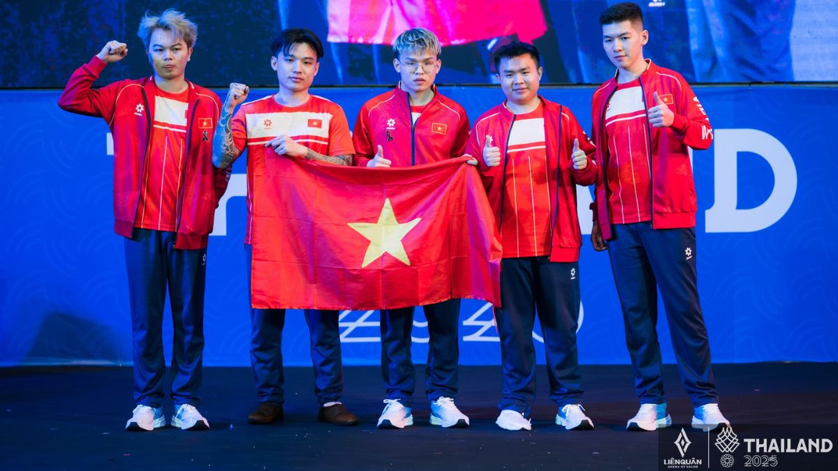 Team nam Liên Quân giành tấm vé vào thẳng chung kết SEA Games 33