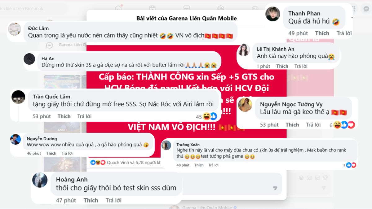 Cộng đồng Liên Quân bày tỏ phấn khích và những lo ngại vì phần thưởng của Garena