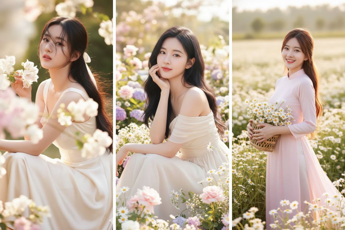 Những câu lệnh prompt phổ biến để tạo ảnh nàng thơ