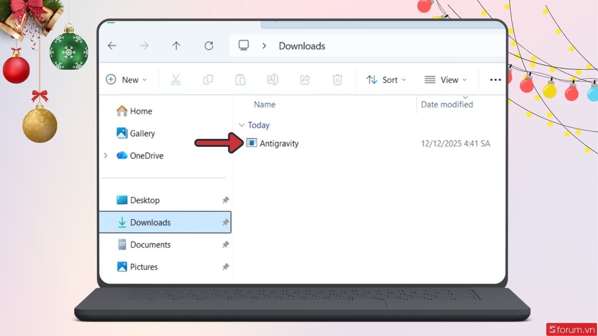 File tải ứng dụng Antigrvity