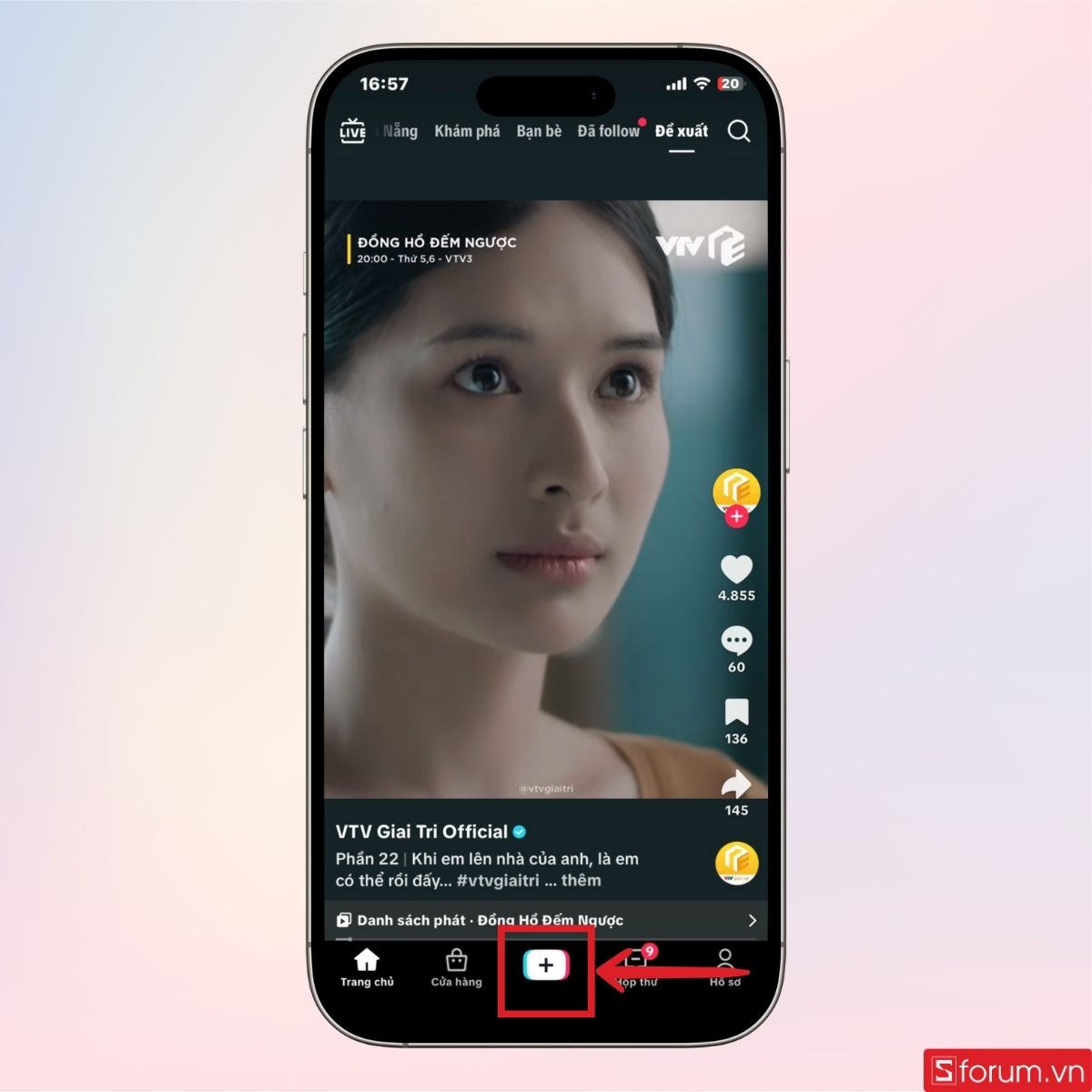 Làm quen với giao diện của TikTok