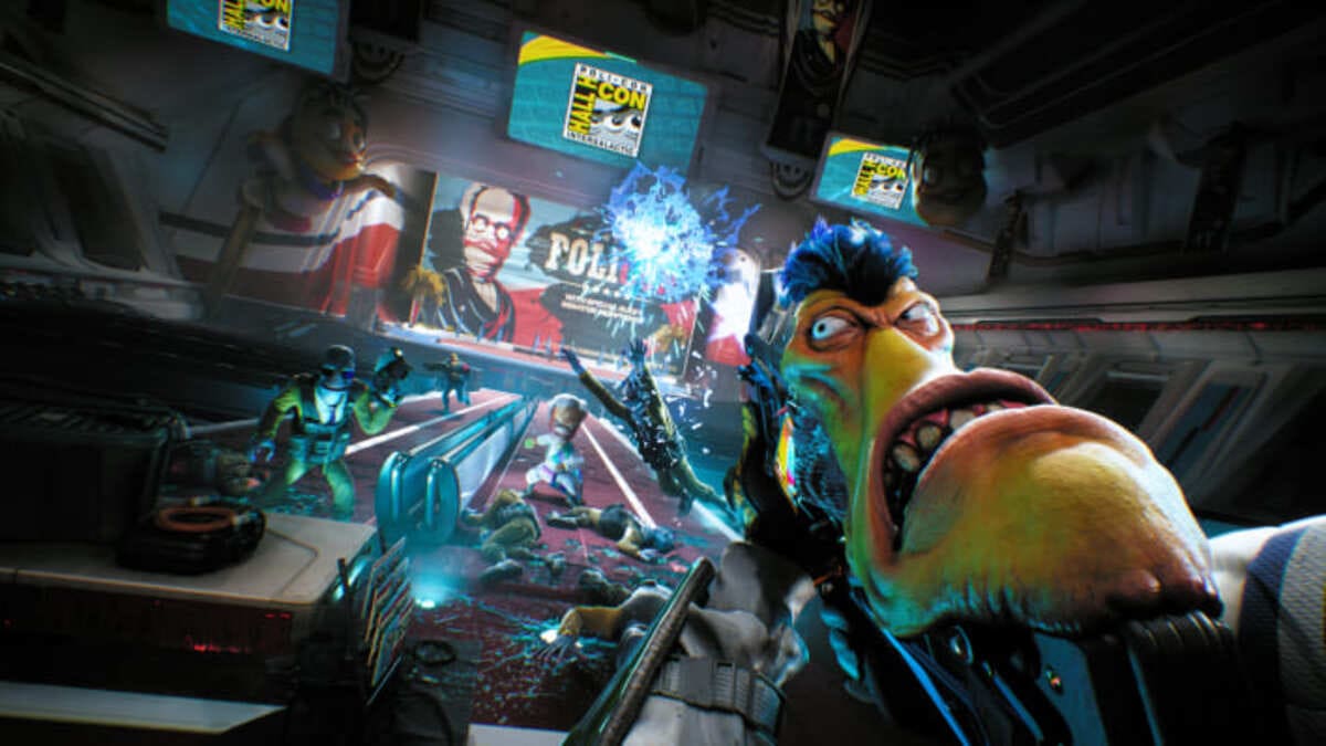 Đồ họa High on Life 2 sắc nét, đầy màu sắc