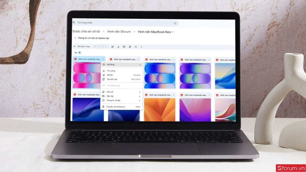 Tải hình nền MacBook Neo tại file Driver