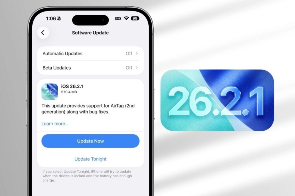 Lý do nên cập nhật iOS 26.2.1