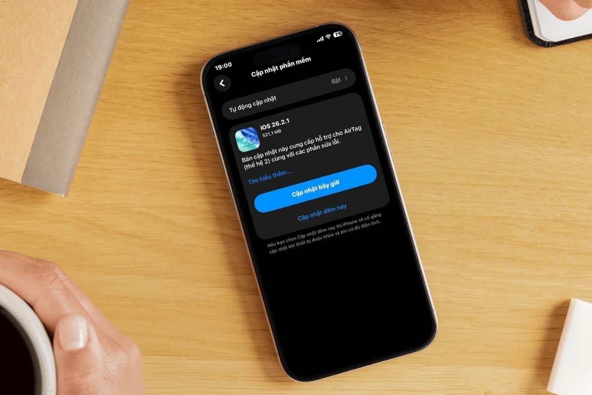 Hiệu năng hệ thống phiên bản iOS 26.2.1