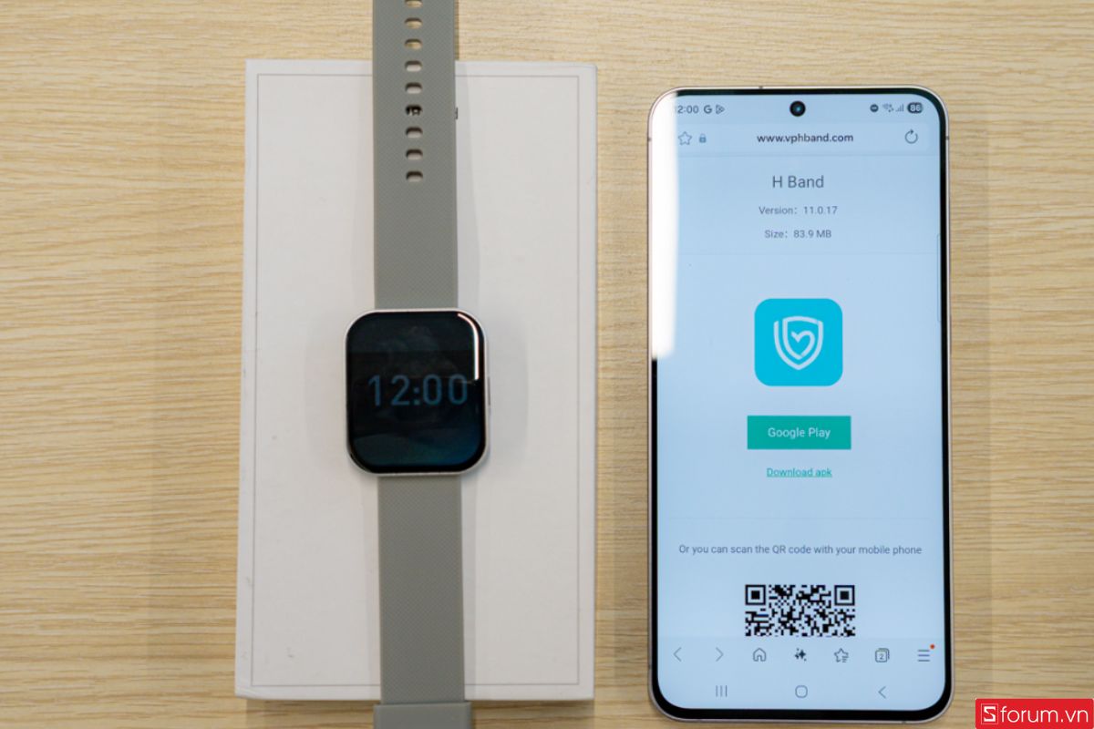 Tiến hành tải ứng dụng