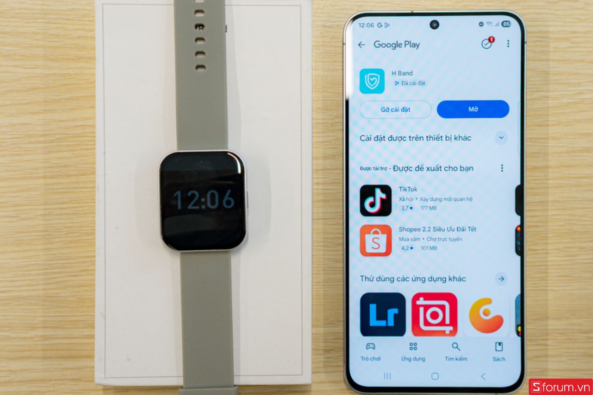 Tải ứng dụng H Band về máy 