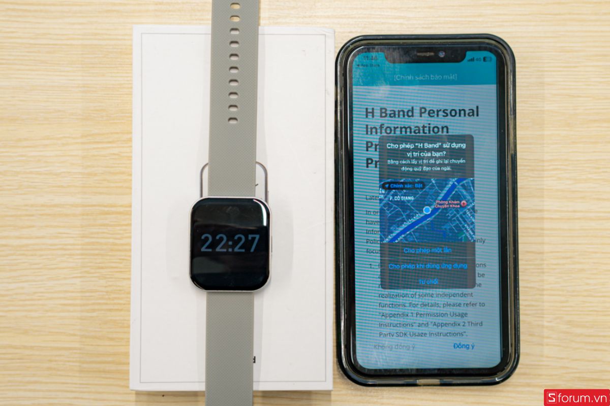 Chấp nhận các điều khoản liên quan