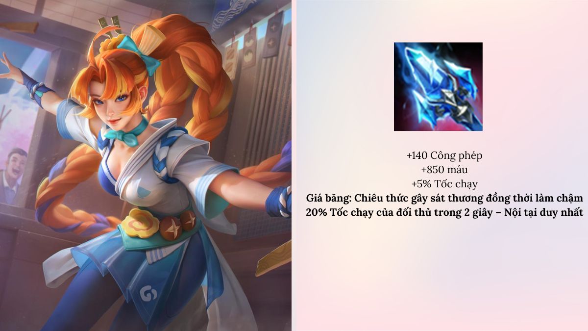 Trượng Băng mang đến hiệu ứng làm chậm cực khó chịu