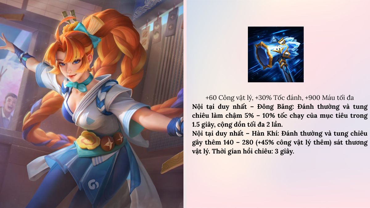 Chùy Băng Sương sở hữu nhiều nội tại khó chịu với Airi