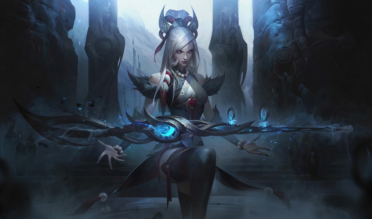 Caitlyn có thể dễ dàng cấu rỉa Xayah