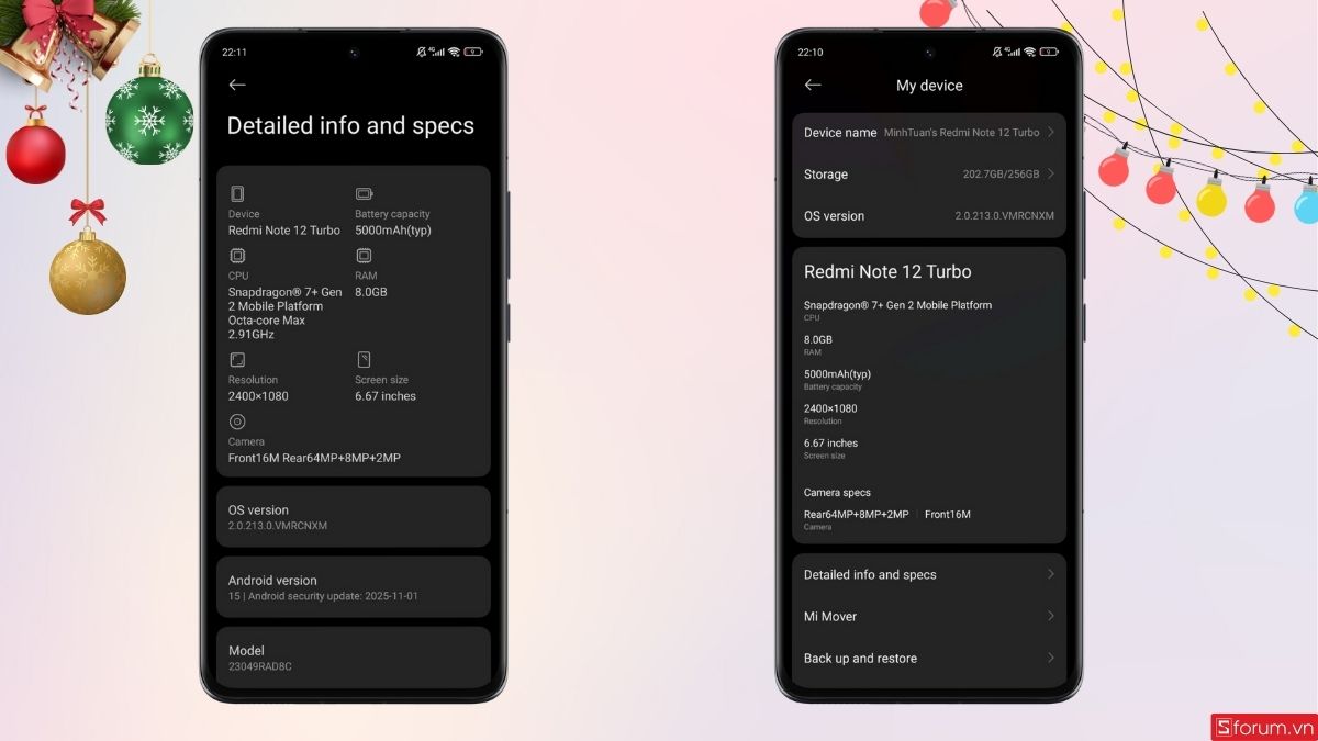 Xác định model Xiaomi của bạn chính xác
