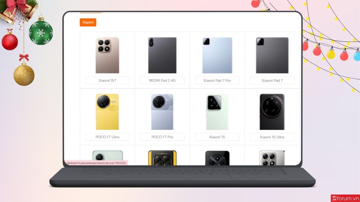 Tải đúng ROM thì mới thành công khôi phục