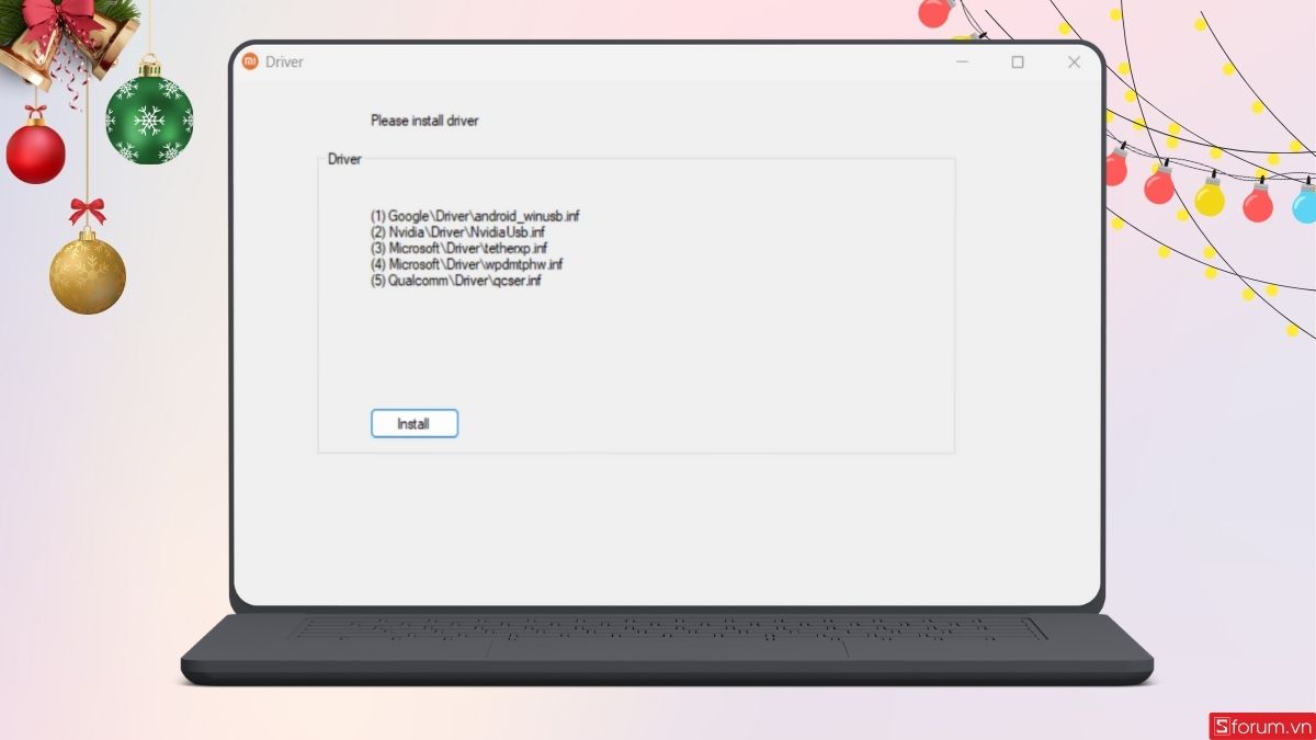 Thao tác Cài driver + MiFlash Tool là vô cùng quan trọng