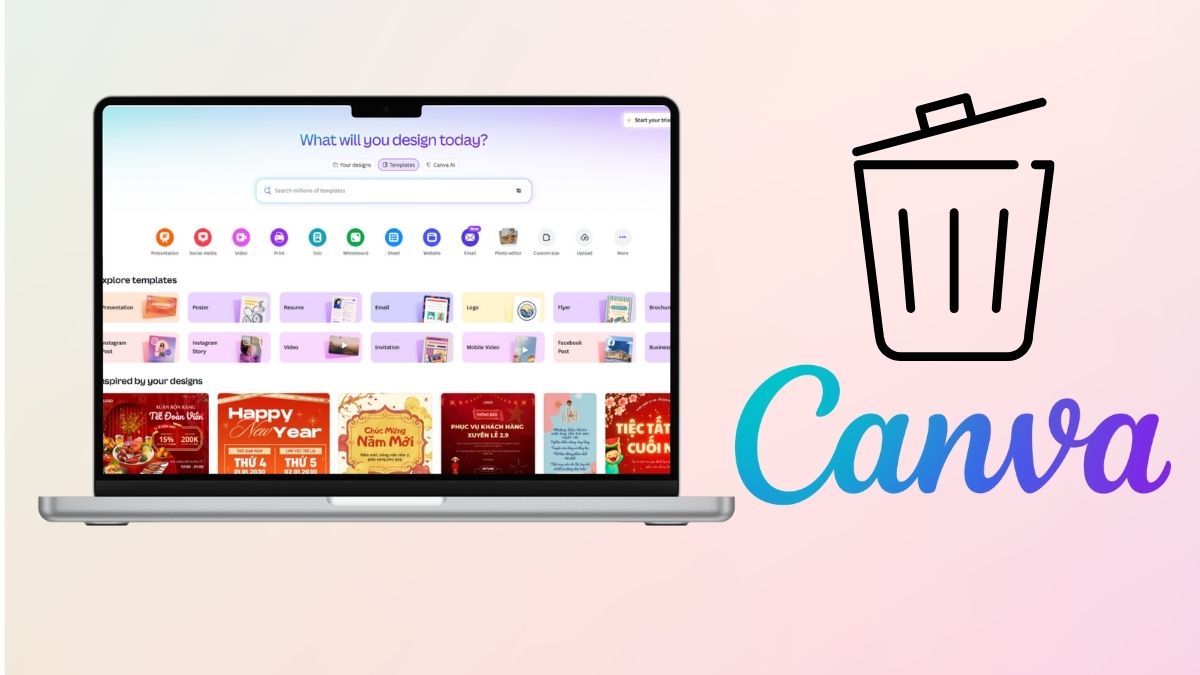 Hướng dẫn cách khôi phục thiết kế bị xóa trên Canva