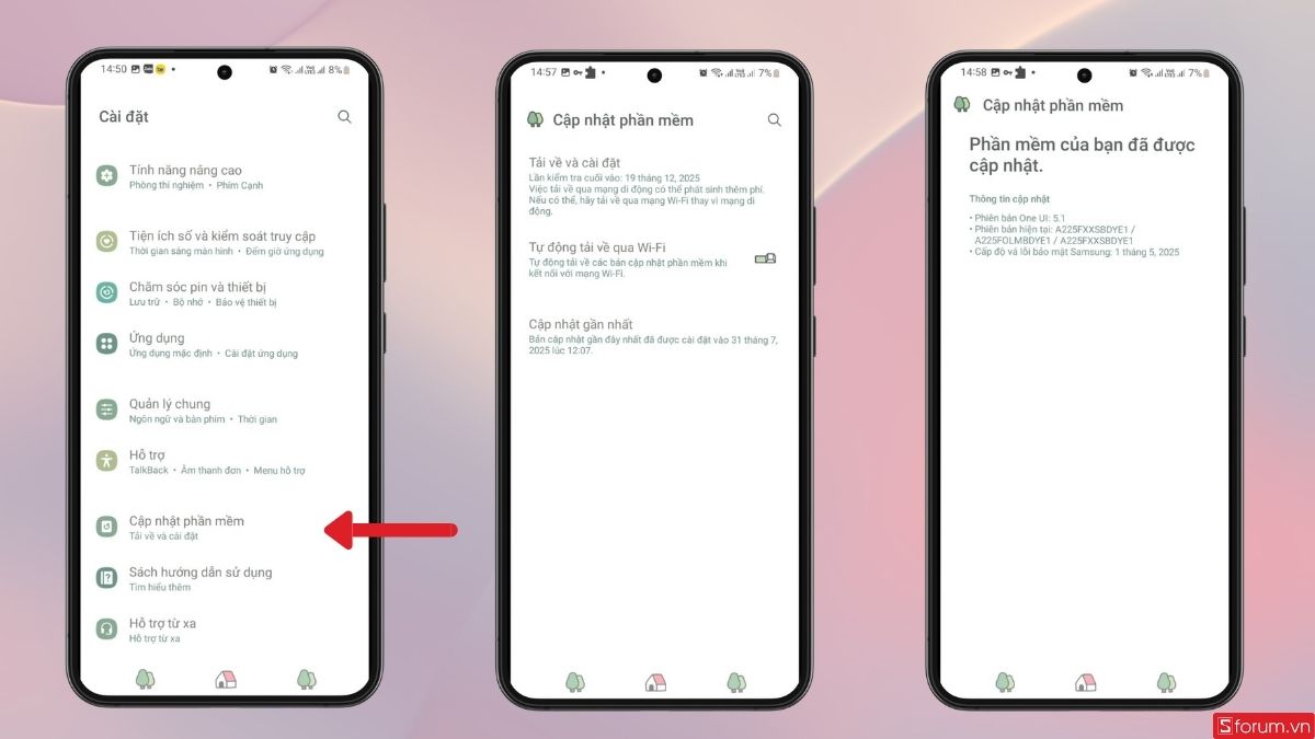 Kiểm tra phiên bản cập nhật AR