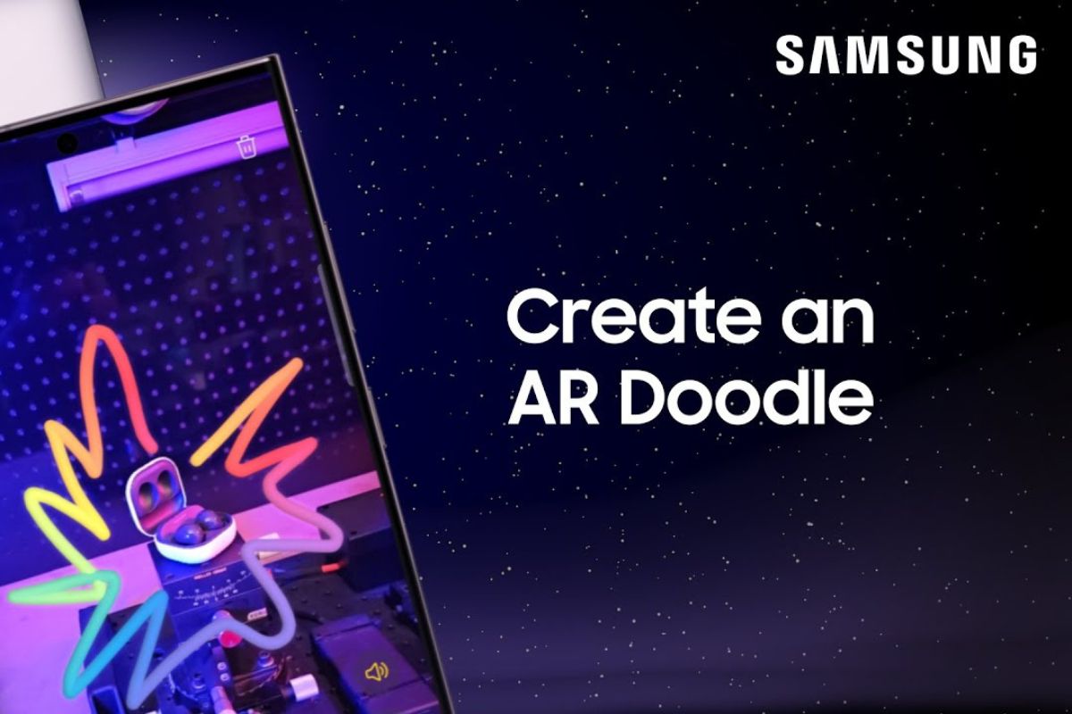 AR Doodle cho phép vẽ ký tự qua camera